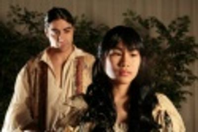 Noshir Dalal as Romeo and Malaika Queano as Juliet Photo