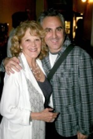 Linda Lavin and singer Neil Cohen Photo