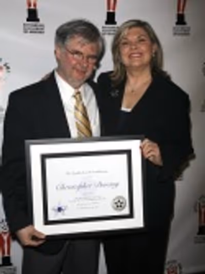 Christopher Durang and Debra Monk Photo