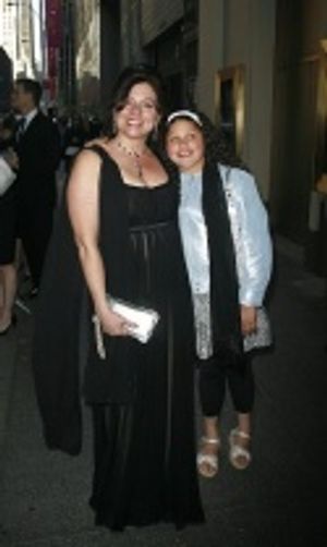 Constanza Romero and Azula Carmen Wilson Photo