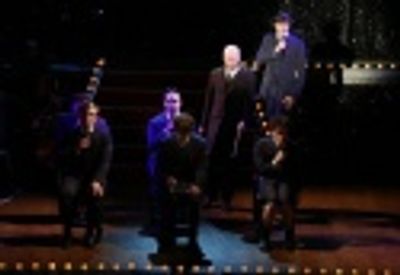 Gideon Glick and the cast of "Spring Awakening" Photo