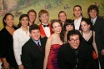 Lilli Cooper, Gideon Glick, Steven Spinella, Brian Charles Johnson, Jonathan B. Wrigh Photo