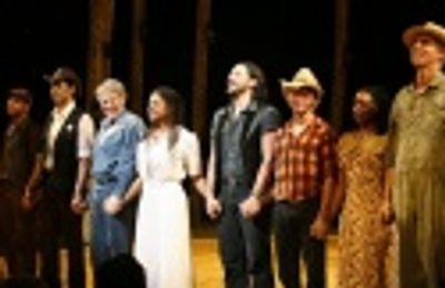 Audra McDonald with Chris Butler, Christopher Innvar, John Cullum, Steve Kazee, Bobby Photo
