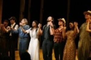 Audra McDonald with Chris Butler, Christopher Innvar, John Cullum, Steve Kazee, Bobby Photo