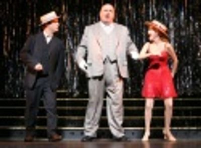 Christopher Fitzgerald, Kevin Chamberlin and Kristin Chenoweth Photo