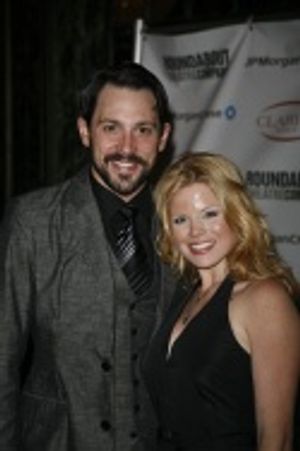 Steve Kazee and Megan Hilty Photo