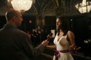 Richie Ridge ("Broadway Beat") and Audra McDonald Photo