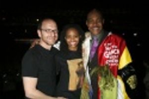 Lonny Price, Carla Duren and Devin Richards Photo