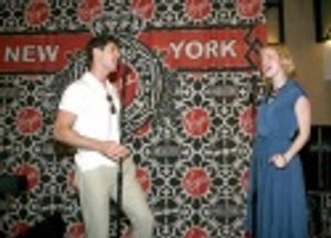 Matt Cavenaugh and Erin Davie Photo