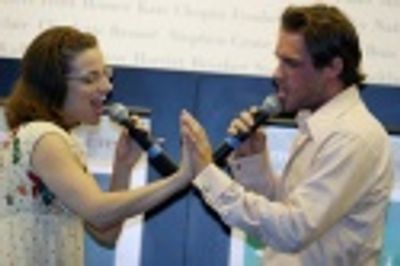 Jenn Gambatese and Josh Strickland Photo