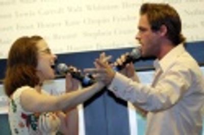 Jenn Gambatese and Josh Strickland Photo