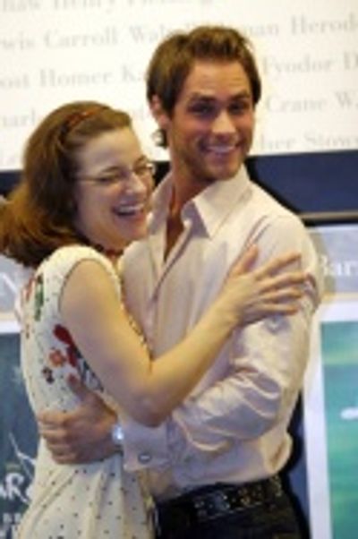 Jenn Gambatese and Josh Strickland Photo