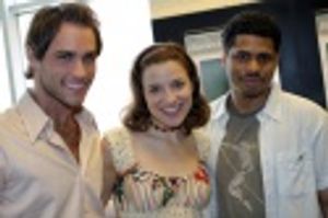 Josh Strickland, Jenn Gambatese and Chester Gregory Photo