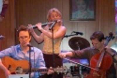 Kristin Huffman with Rob Cunningham and Fred Rose Photo