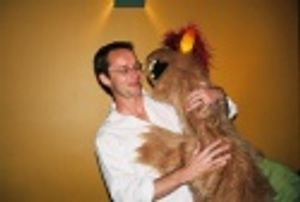 Michael Riedel and Trekkie Monster Photo