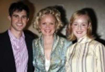 Matt Cavenaugh, Christine Ebersole and Erin Davie Photo