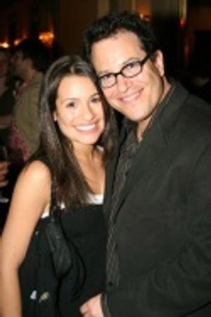 Lea Michele and Michael Mayer Photo