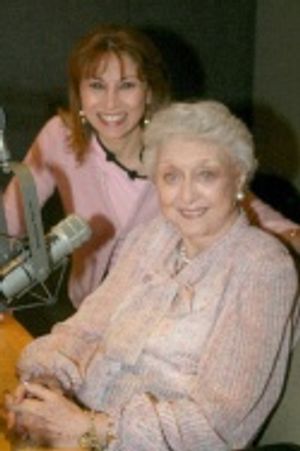 Valerie Smaldone and Celeste Holm Photo