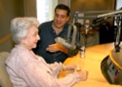 Celeste Holm and Frank Basile Photo