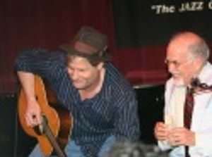 Jeff Daniels and audience volunteer Photo