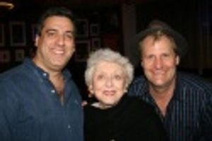 Frank Basile, Celeste Holm and Jeff Daniels Photo