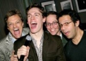 Jim Caruso, Erich Bergen, Garth Kravits and Rene Ruiz Photo