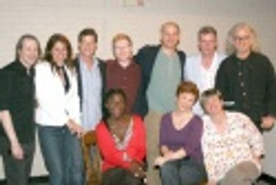 Steve Buscemi, guest, Dylan Walsh, Hazelle Goodman, Anthony Rapp, Frank Wood, Lisa Kr Photo