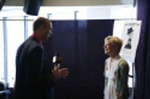 Richard Ridge and Martha Plimpton Photo