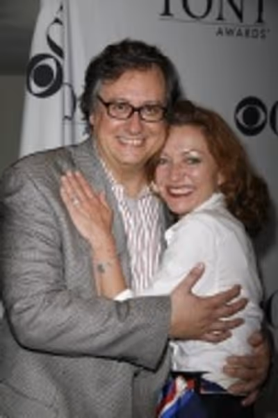 Douglas Carter Beane and Julie White Photo