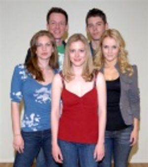 The cast of The Fabulous Life of a Size Zero - (top row) Christopher Sloan, Brian J.  Photo