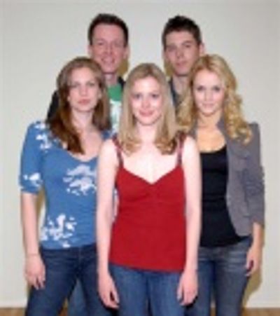 The cast of The Fabulous Life of a Size Zero - (top row) Christopher Sloan, Brian J.  Photo