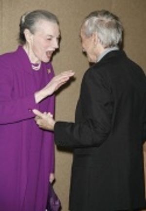 Marian Seldes and Edward Albee Photo