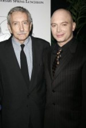 Edward Albee and Michael Cerveris Photo
