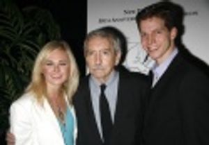 Laura Bell Bundy, Edward Albee, and Stark Sands Photo