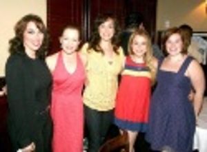 Susan Mosher, Isabel Keating, Brynn O'Malley, Alexa Vega and Shannon Durig Photo