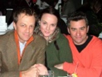 Jim, Melissa Errico and Anthony Barrile (currently working with
Ben Stiller on a fil Photo