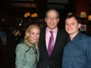 Sarah Saltzberg (Co-Creator/Performer), Jed Bernstein (Producer) and Dan Lipton (Co-C Photo