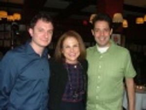 Dan Lipton, Tovah Feldshuh and Steve Rosen Photo
