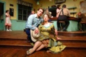 Kyle Maddock (foreground left) as Bo Decker and Laura Sorensen (foreground right) as  Photo