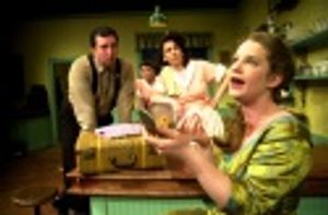 Chanteuse Laura Sorensen (foreground) as Cherie seeks help from Kansas locals (l-r) J Photo