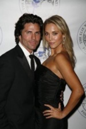 Greg Lauren and Elizabeth Berkley Photo