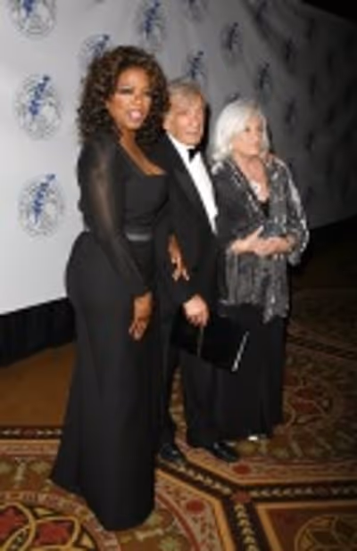 Oprah Winfrey, Elie Wiesel and wife Photo