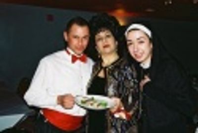 
Rhett, Anita and Janine Molinari (Cousin of the Bride: Sister Albert Maria)  Photo