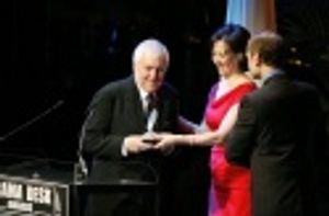 John Kander, Karen Ziemba and David Hyde Pierce Photo