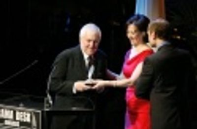 John Kander, Karen Ziemba and David Hyde Pierce Photo