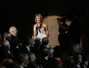 Kristin Chenoweth and Frank Langella Photo