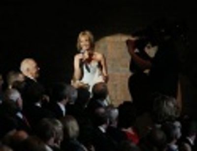 Kristin Chenoweth and Frank Langella Photo