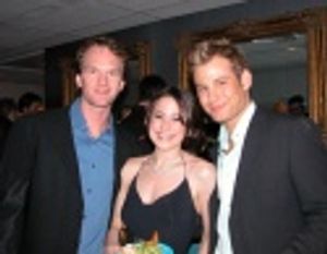 Neil Patrick Harris, friend, and Chad Kimball Photo