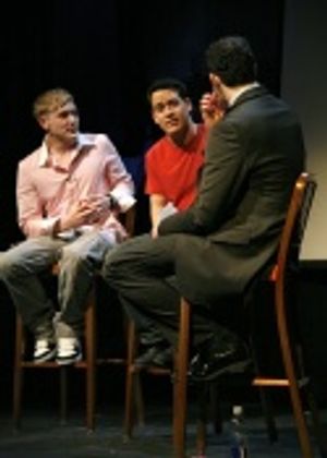 Robin Taylor, T.R. Knight and Billy Eichner Photo