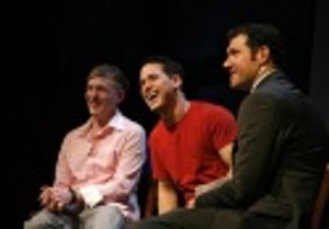 Robin Taylor, T.R. Knight and Billy Eichner Photo